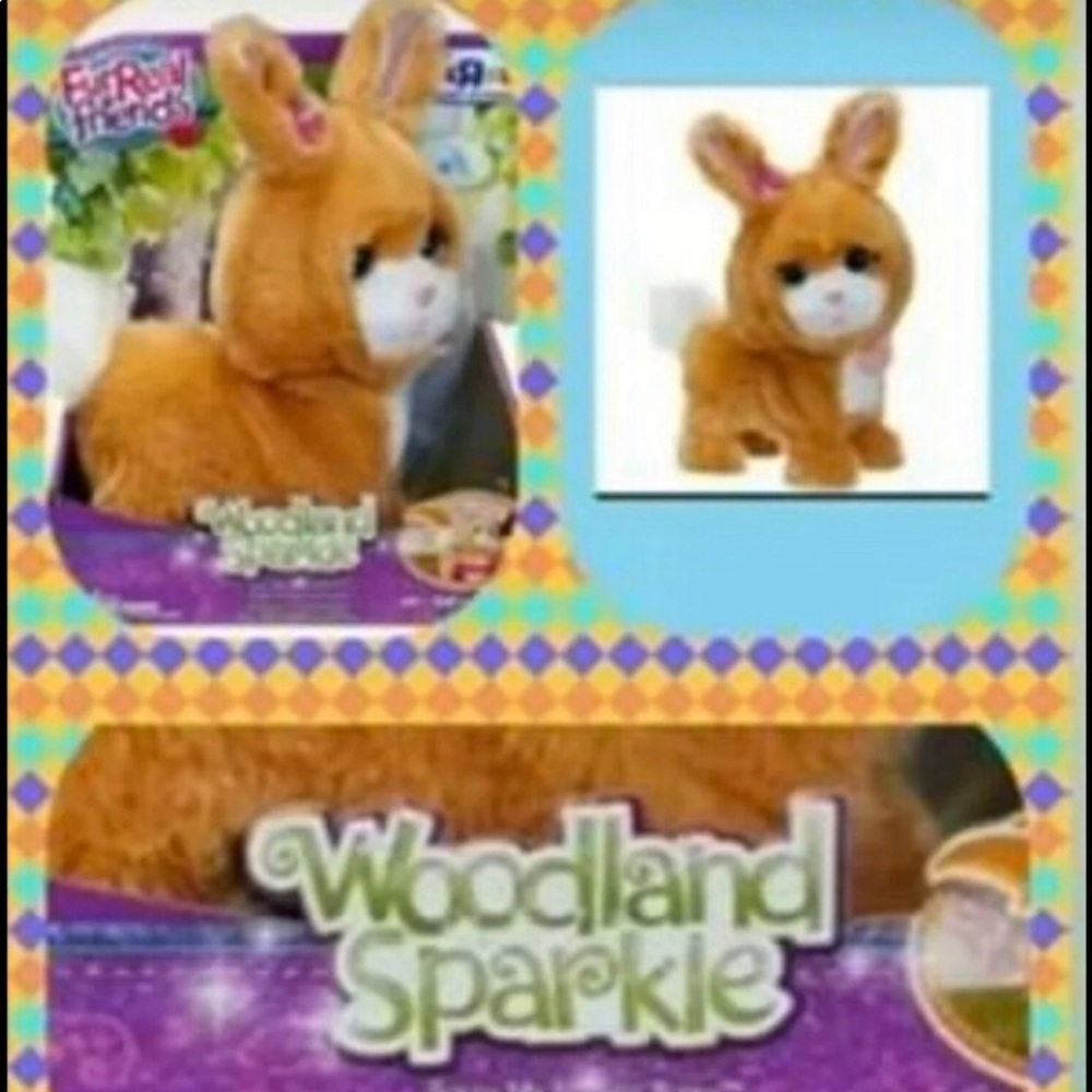 Woodland sparkle bunny Fur real friend